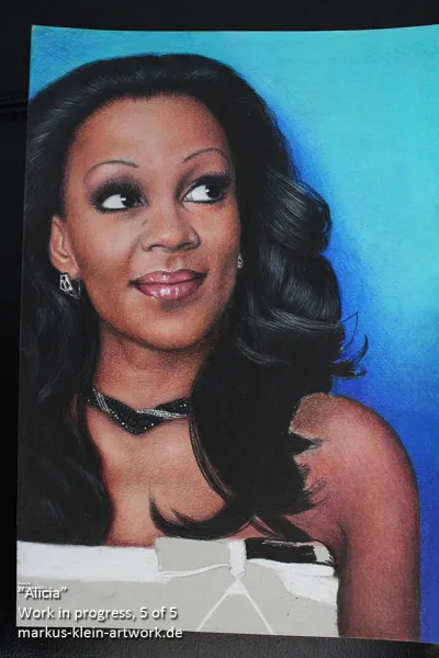 "Alicia" WIP 5 / 5: Almost done